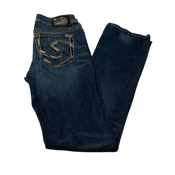 Silver Jeans Aiko Jeans Bootcut Blue Women’s Jeans W28/L33 (Measured W28/L32) - Picture 2 of 11